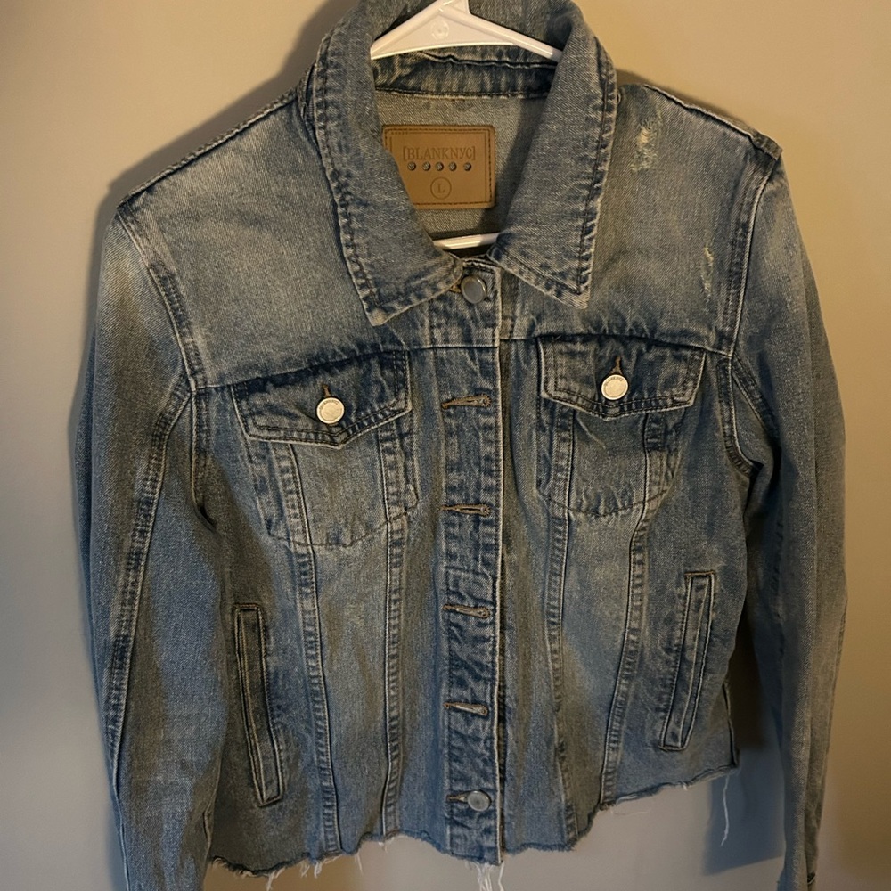 Blank NYC Light Blue Jean Jacket